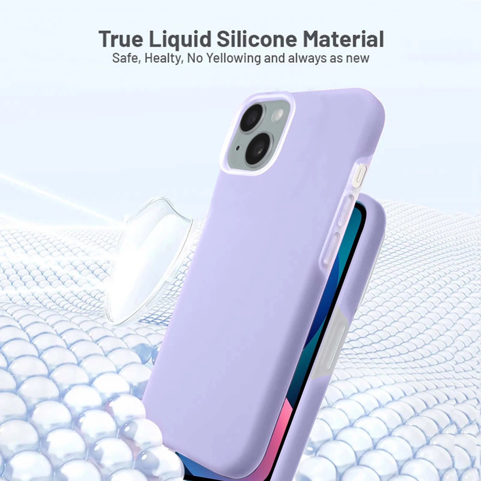 Premium Silicone Candy Case For Apple iPhone 13 - Image 10