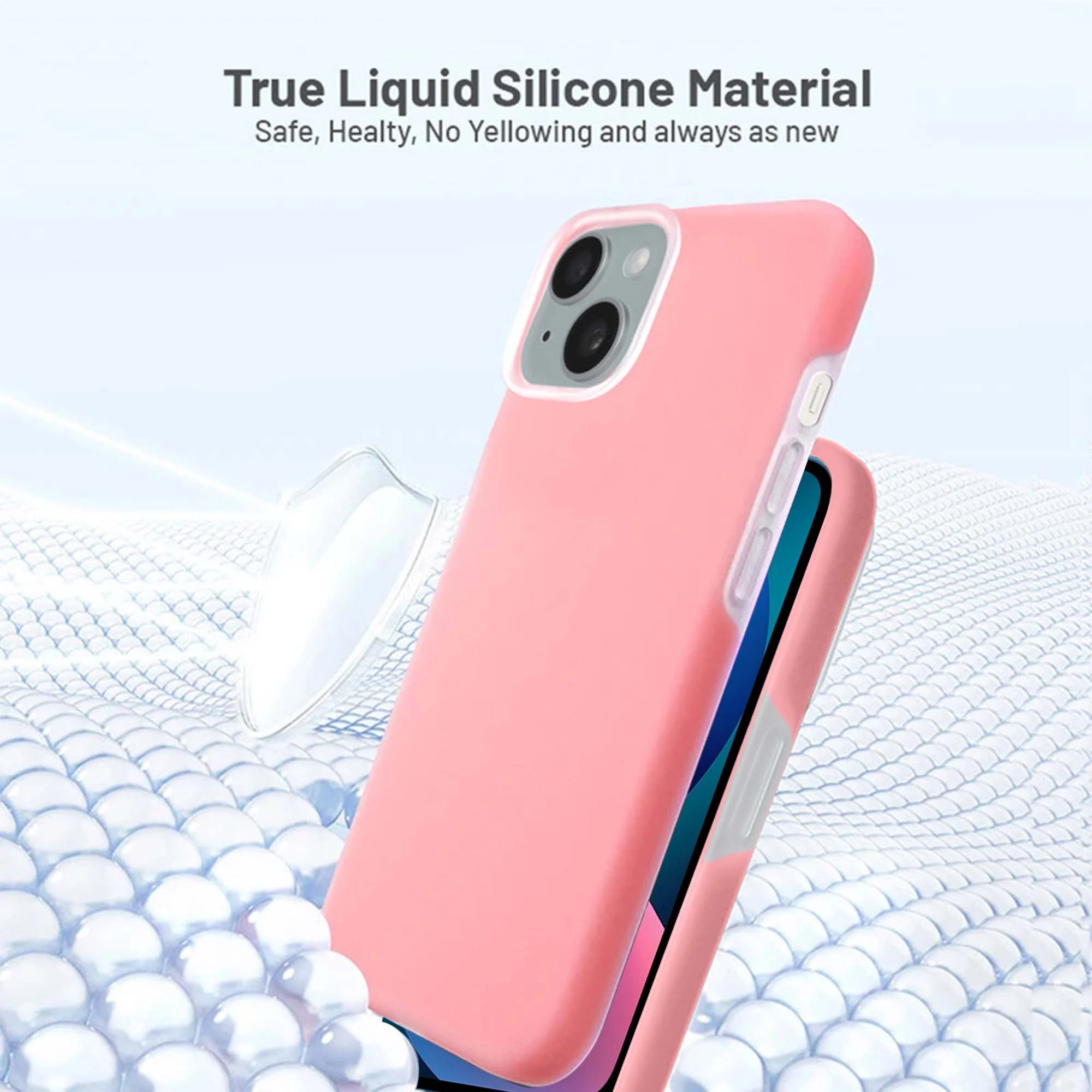 Premium Silicone Candy Case For Apple iPhone 13 - Image 17