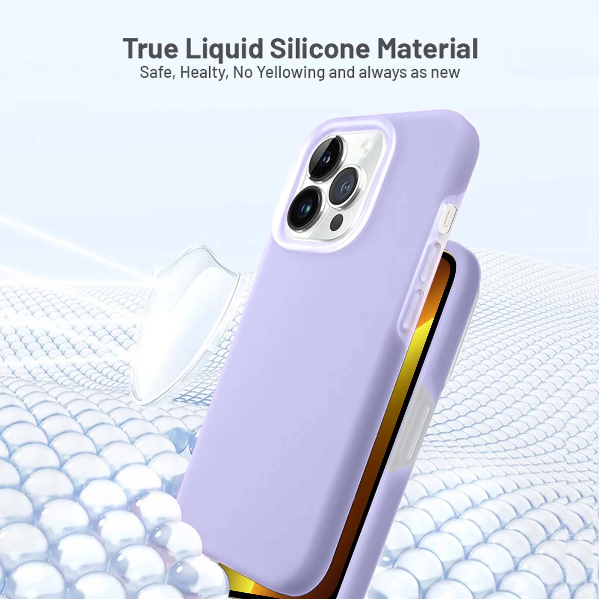 Premium Silicone Candy Case For Apple iPhone 13 Pro Max - Image 11