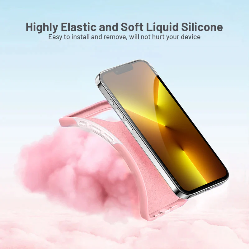 Premium Silicone Candy Case For Apple iPhone 13 Pro Max - Image 21