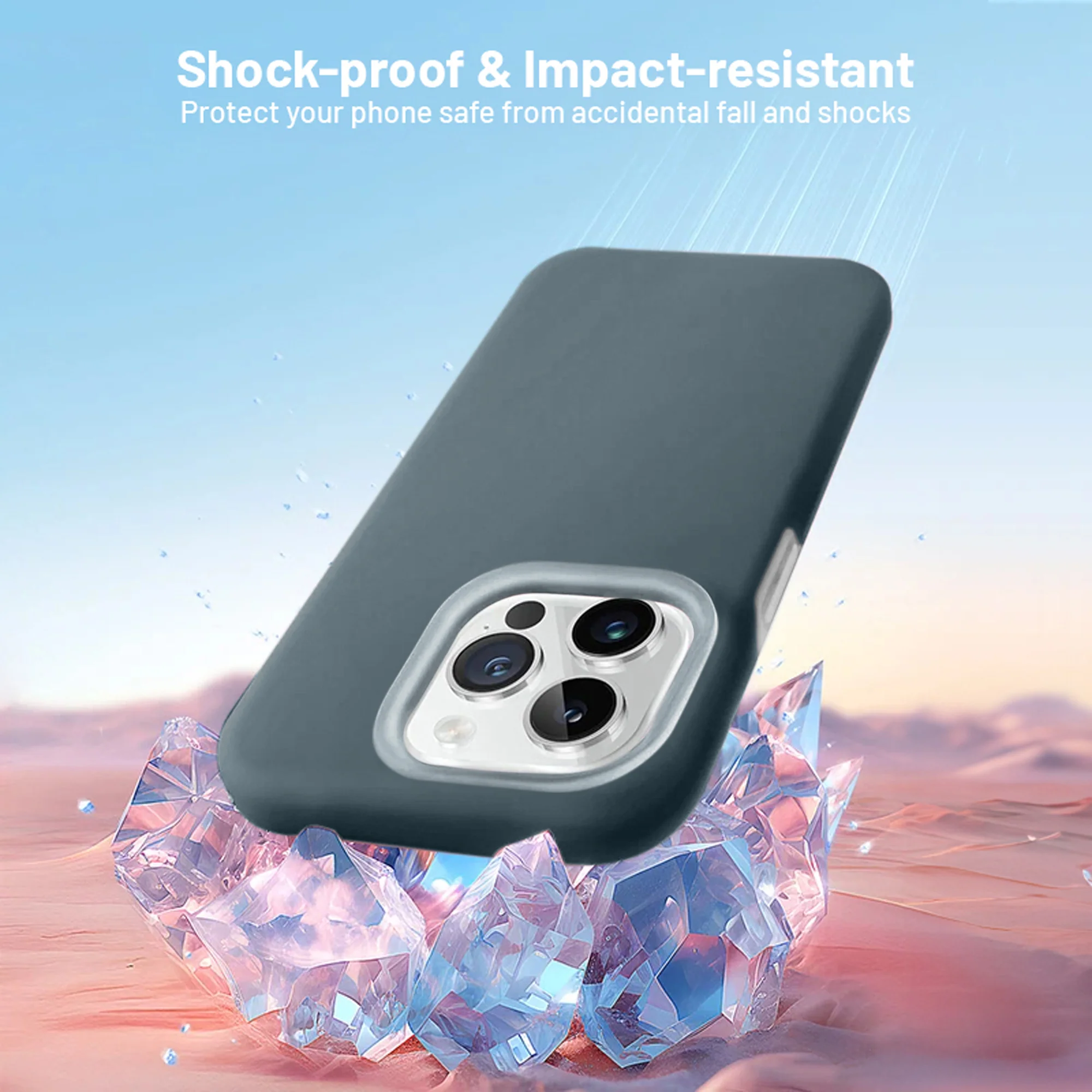 Premium Silicone Candy Case For Apple iPhone 13 Pro Max - Image 25