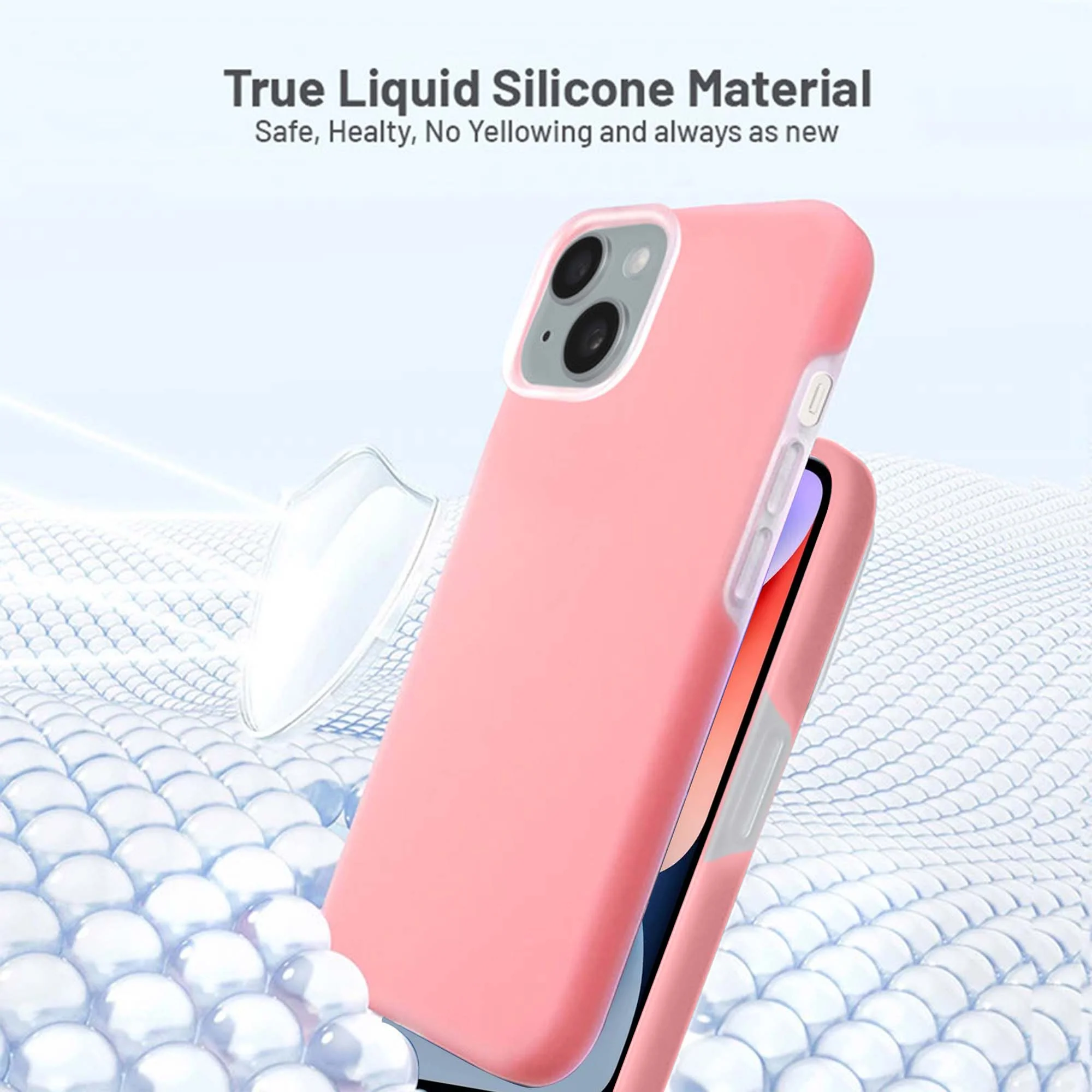 Premium Silicone Candy Case For Apple iPhone 14 - Image 16