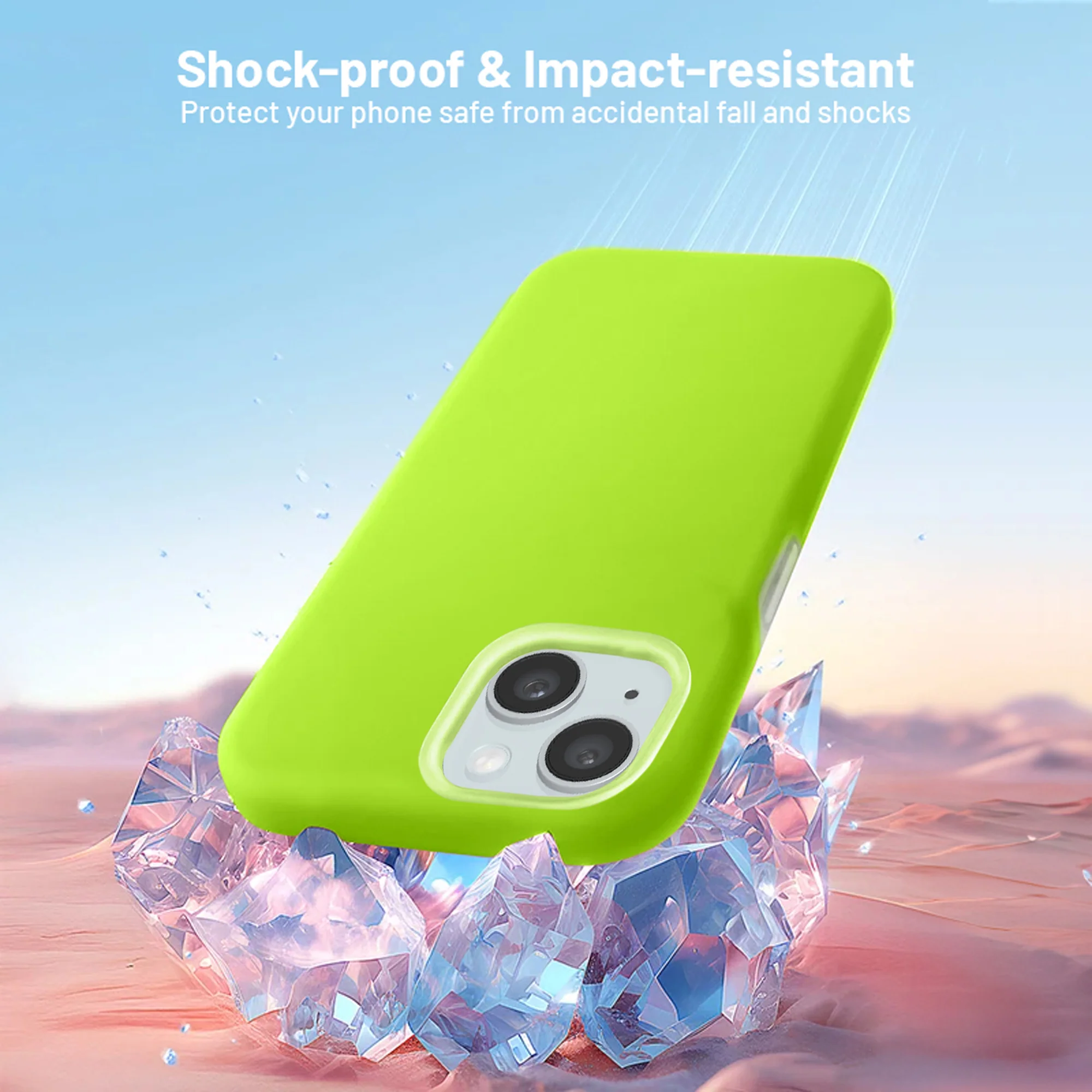 Premium Silicone Candy Case For Apple iPhone 14 - Image 37