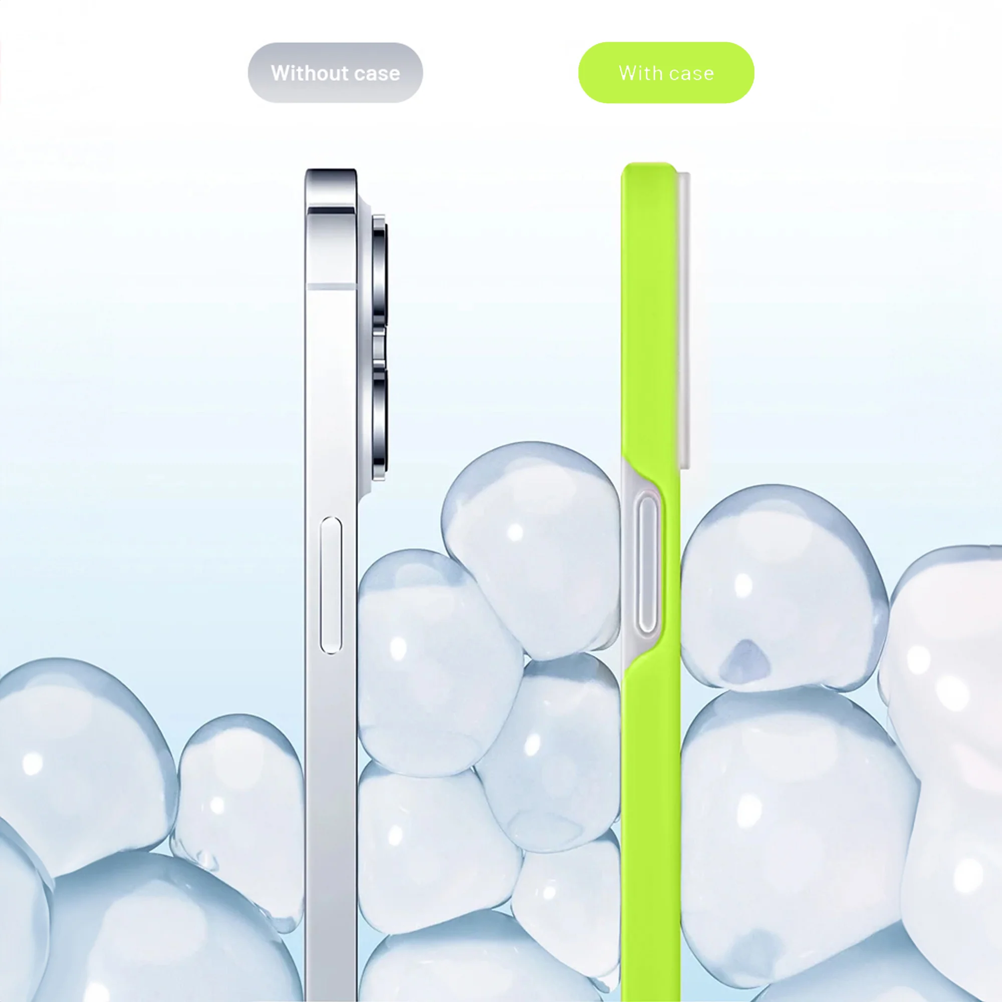 Premium Silicone Candy Case For Apple iPhone 14 Pro - Image 20