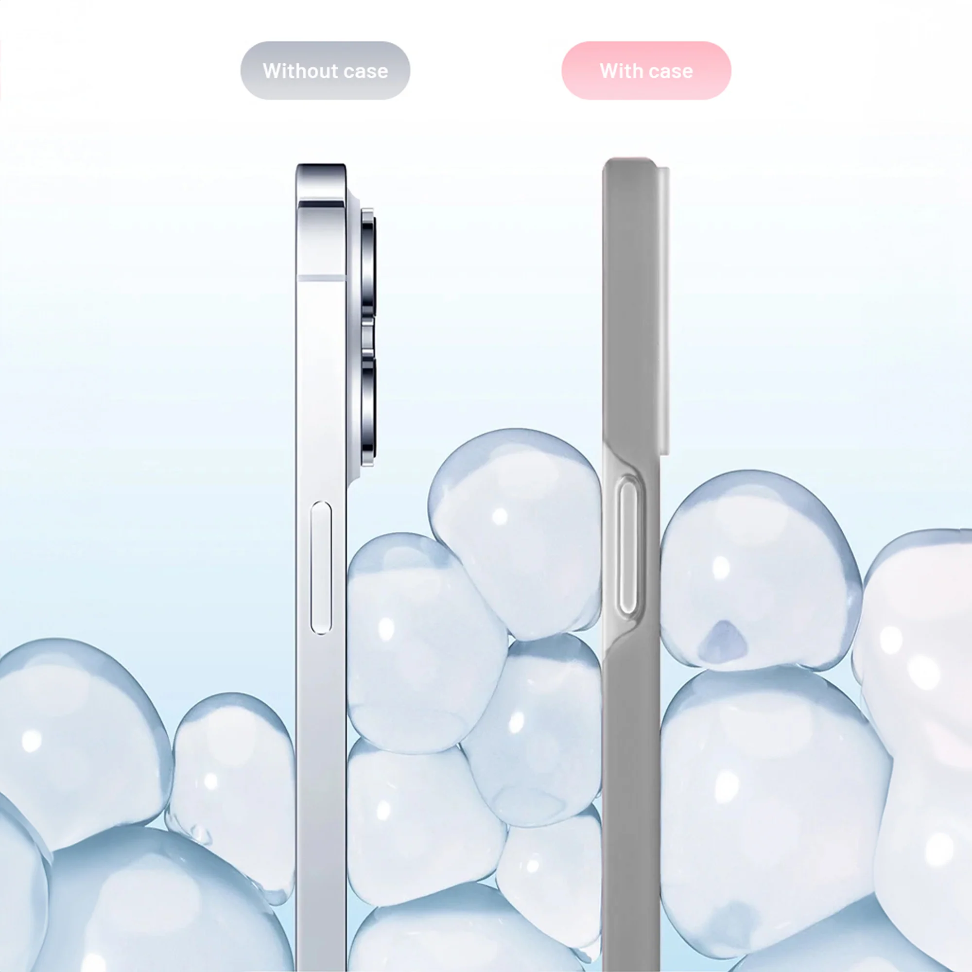 Premium Silicone Candy Case For Apple iPhone 14 Pro - Image 41