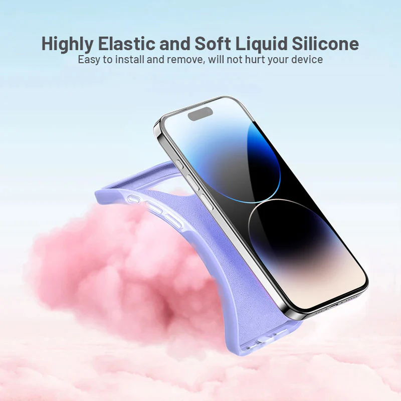Premium Silicone Candy Case For Apple iPhone 14 Pro - Image 7
