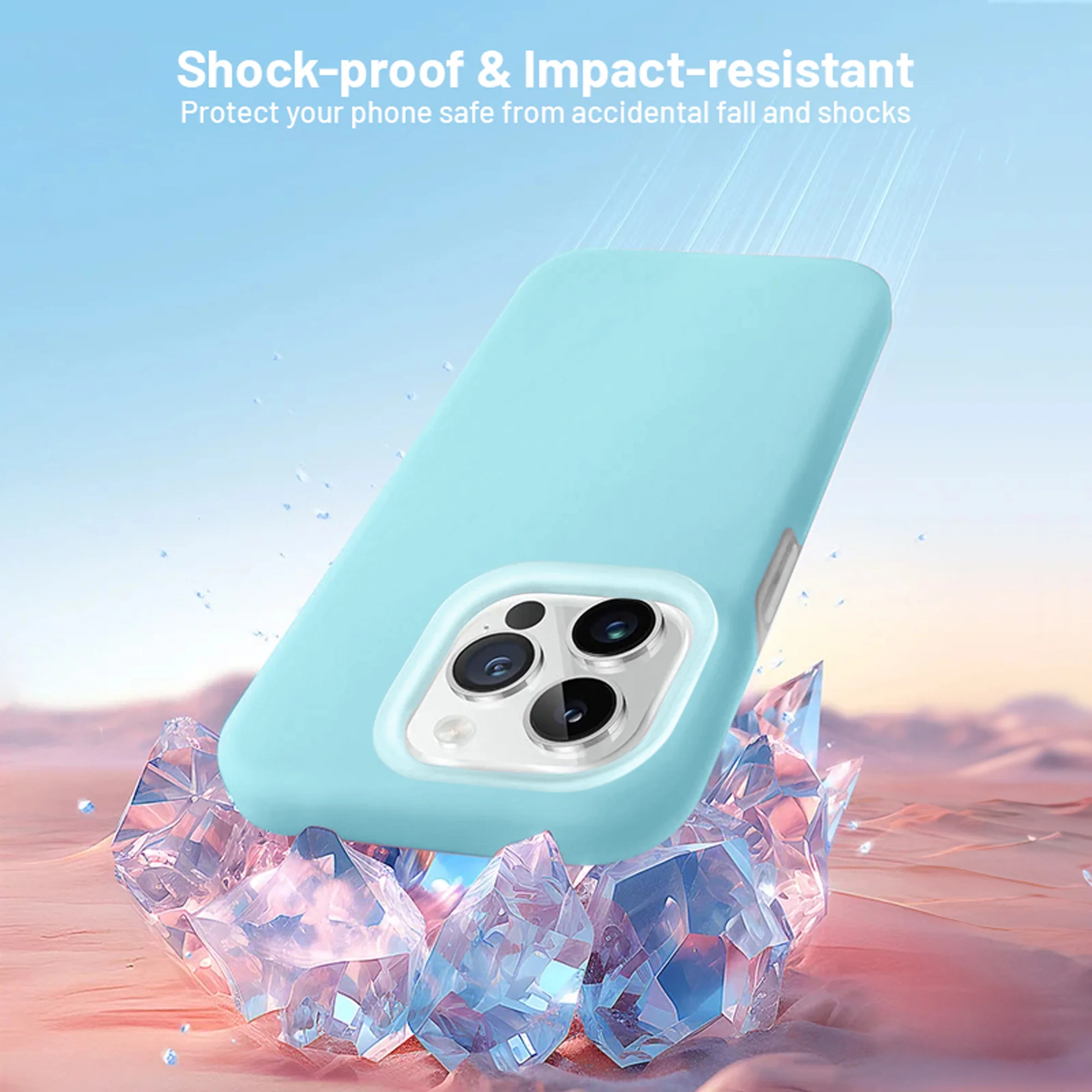 Premium Silicone Candy Case For Apple iPhone 14 Pro Max - Image 23