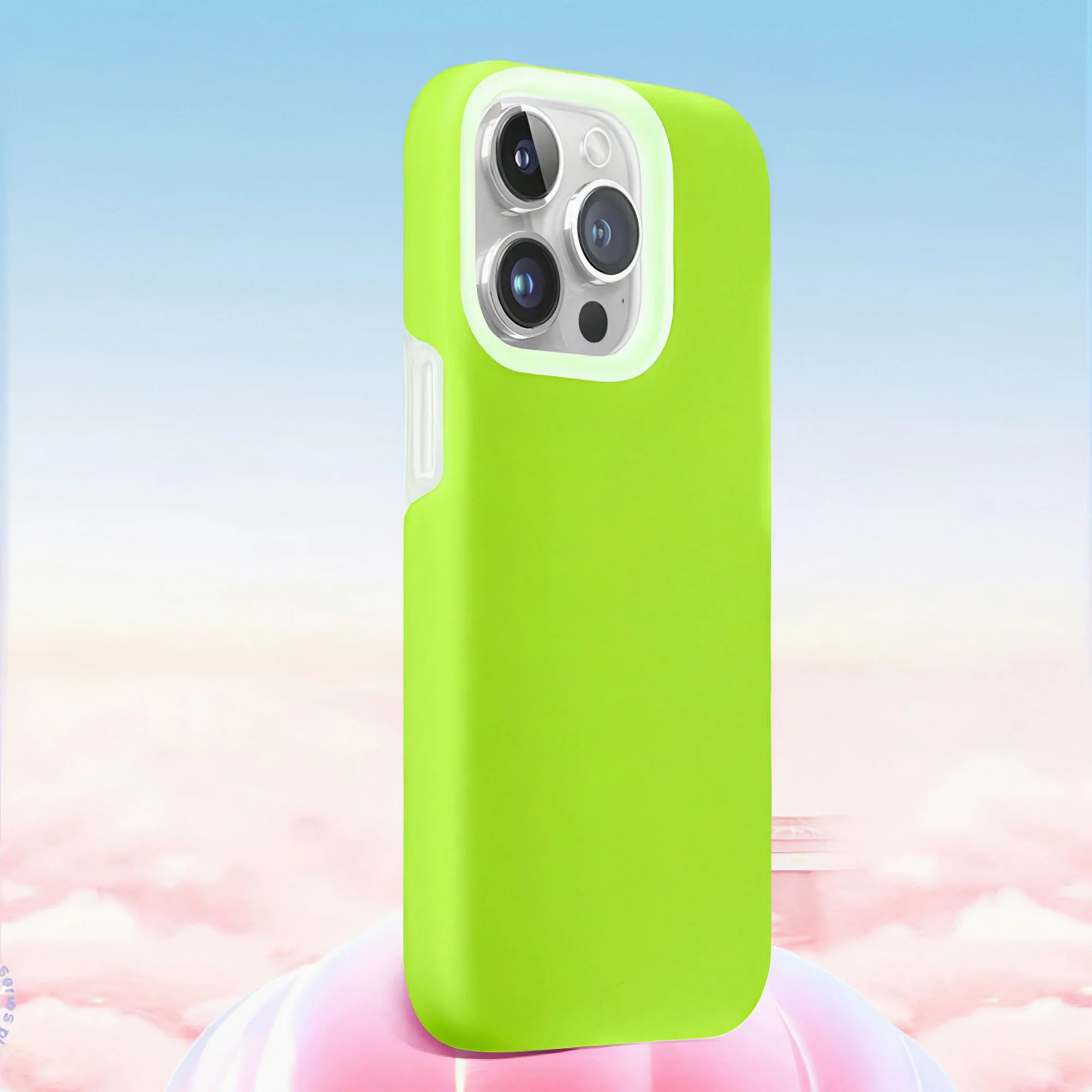 Premium Silicone Candy Case For Apple iPhone 14 Pro Max - Image 34