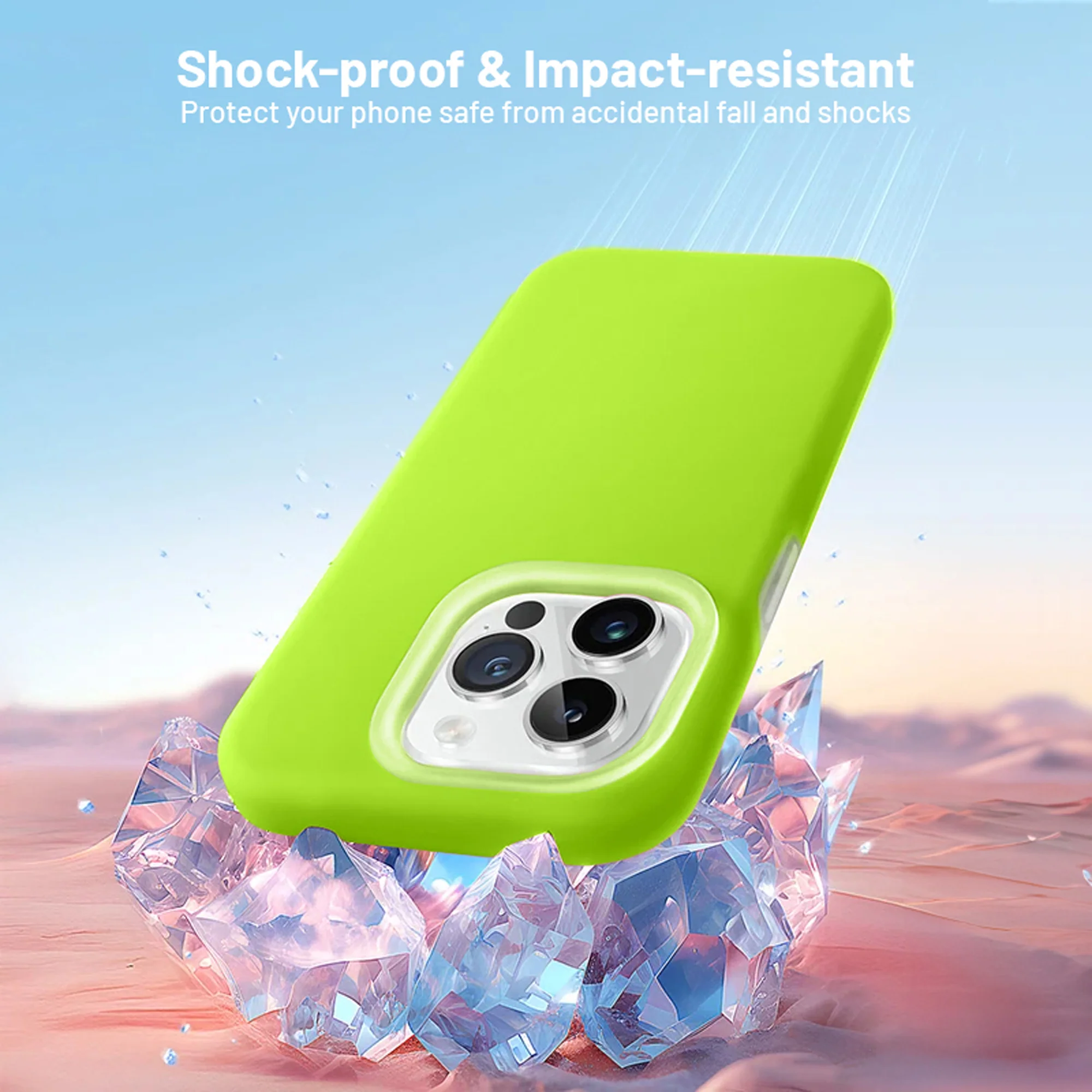 Premium Silicone Candy Case For Apple iPhone 14 Pro Max - Image 37