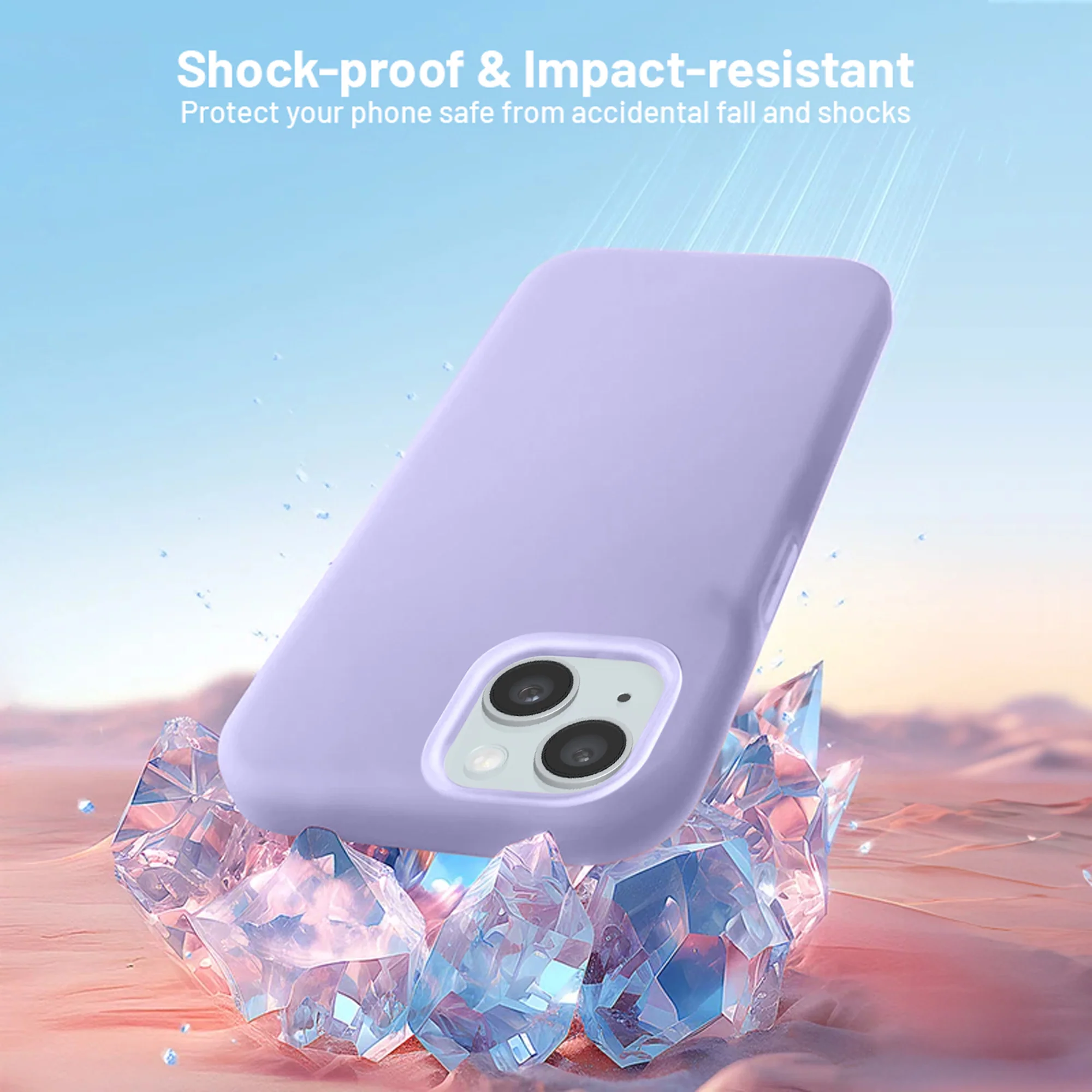 Premium Silicone Candy Case For Apple iPhone 15 Plus - Image 18