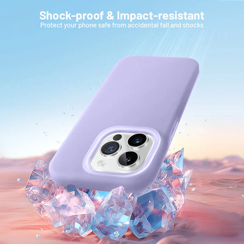 Premium Silicone Candy Case For Apple iPhone 15 Pro - Image 3