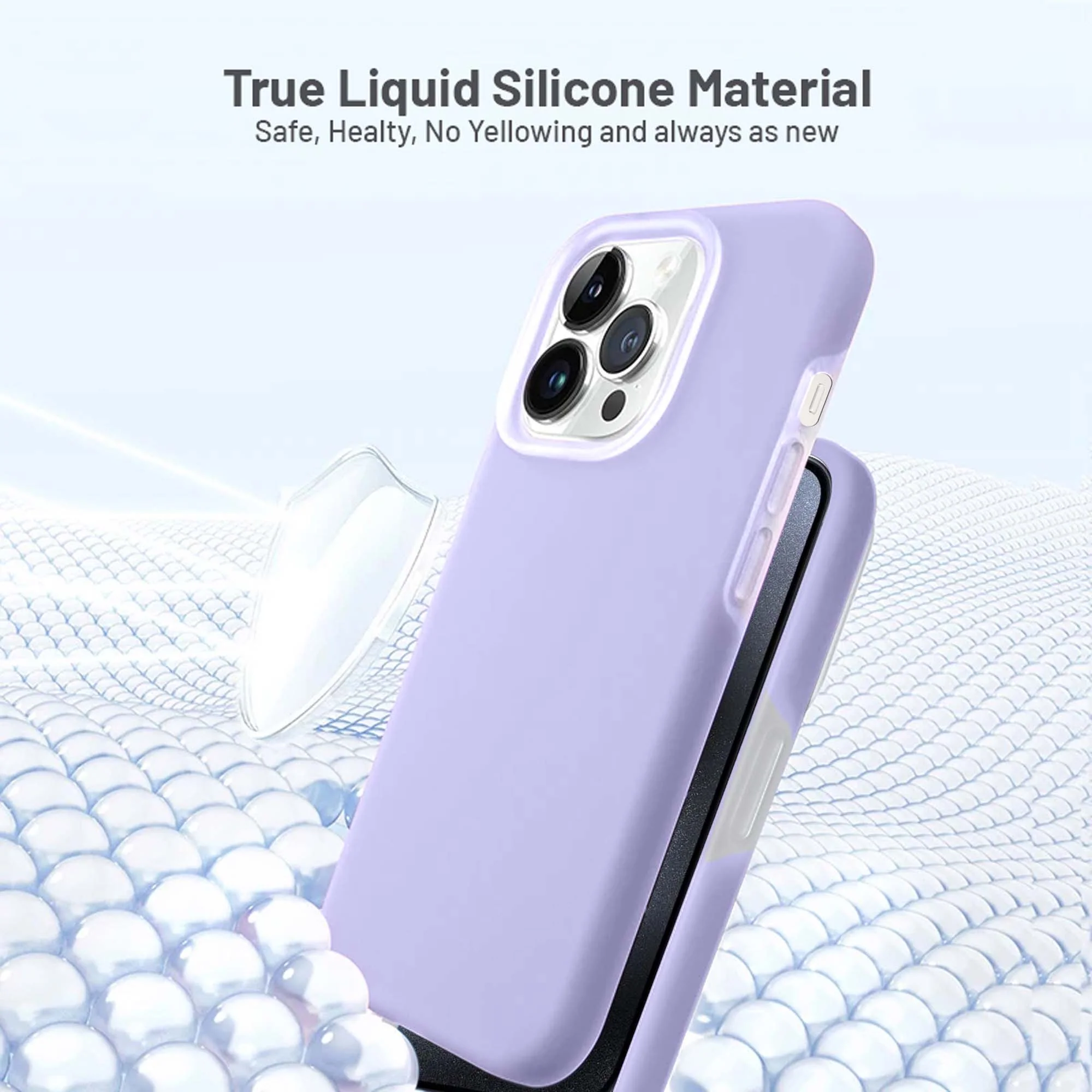 Premium Silicone Candy Case For Apple iPhone 15 Pro - Image 4