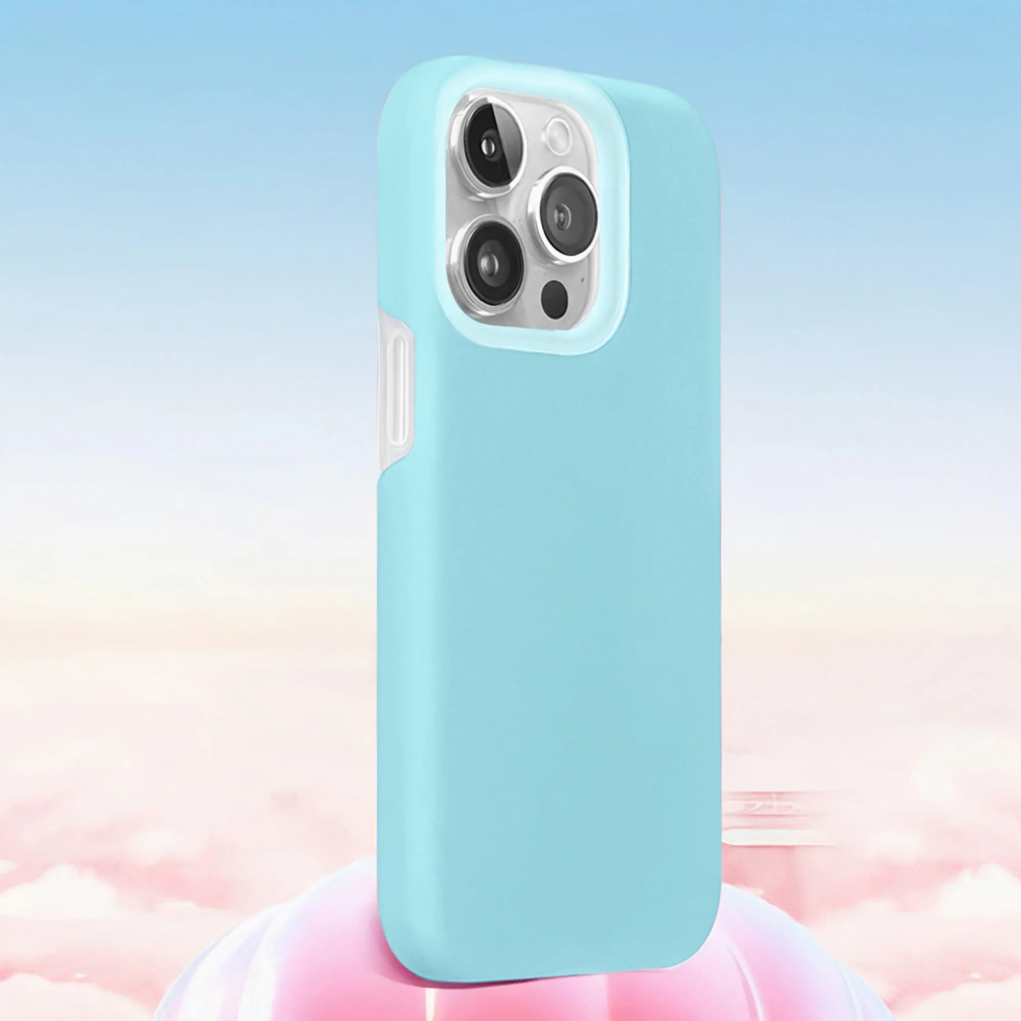 Premium Silicone Candy Case For Apple iPhone 15 Pro Max - Image 36
