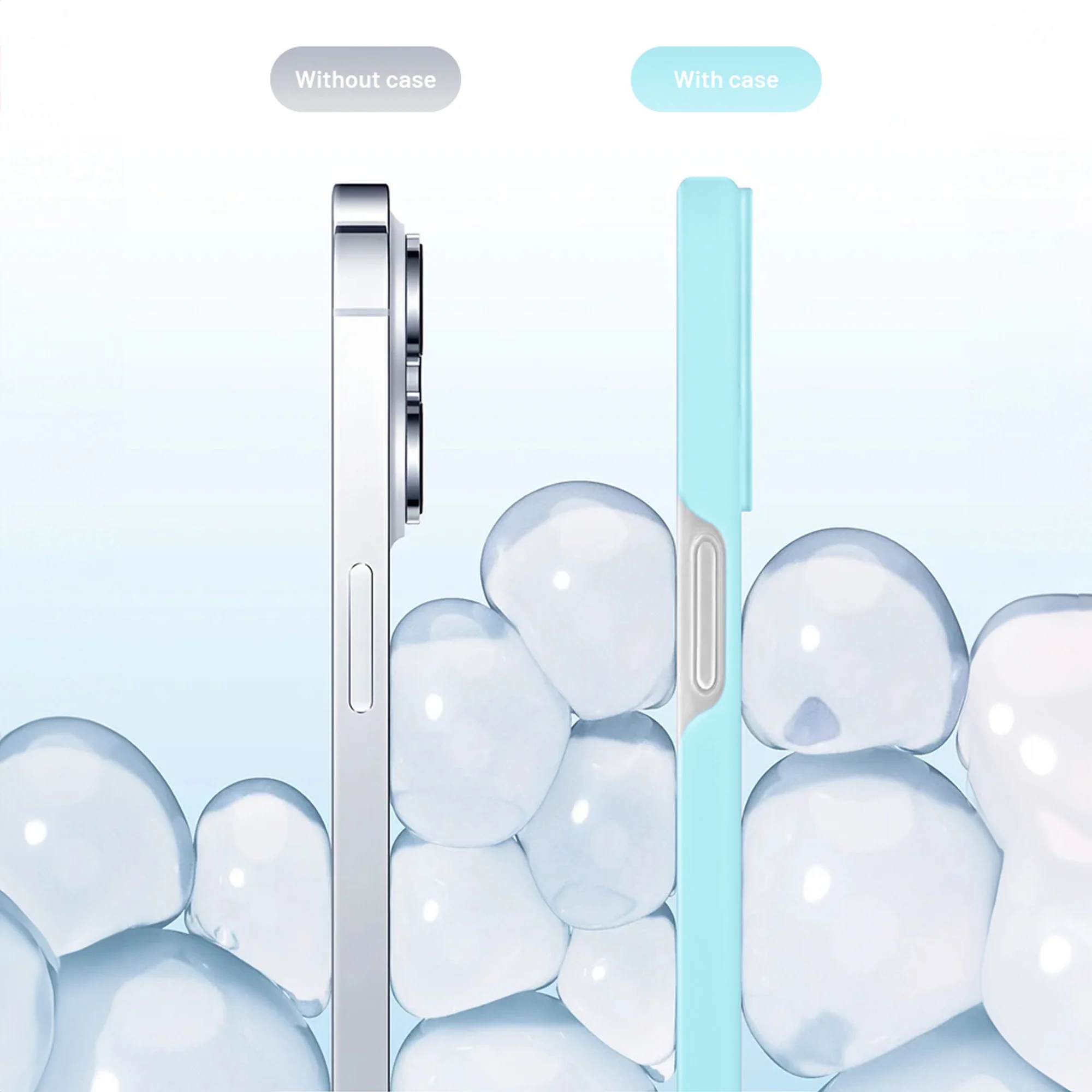 Premium Silicone Candy Case For Apple iPhone 15 Pro Max - Image 41