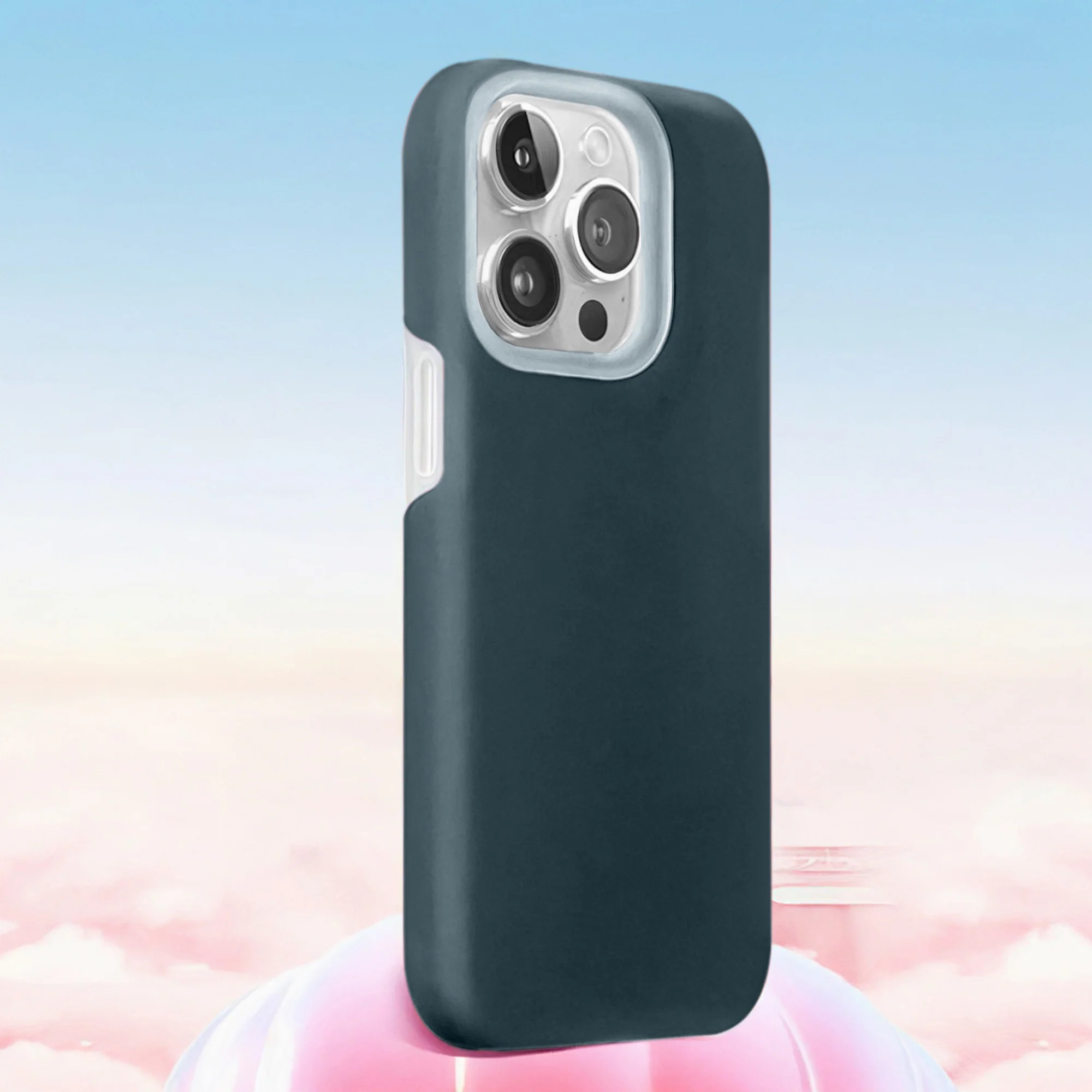 Premium Silicone Candy Case For Apple iPhone 15 Pro Max - Image 43
