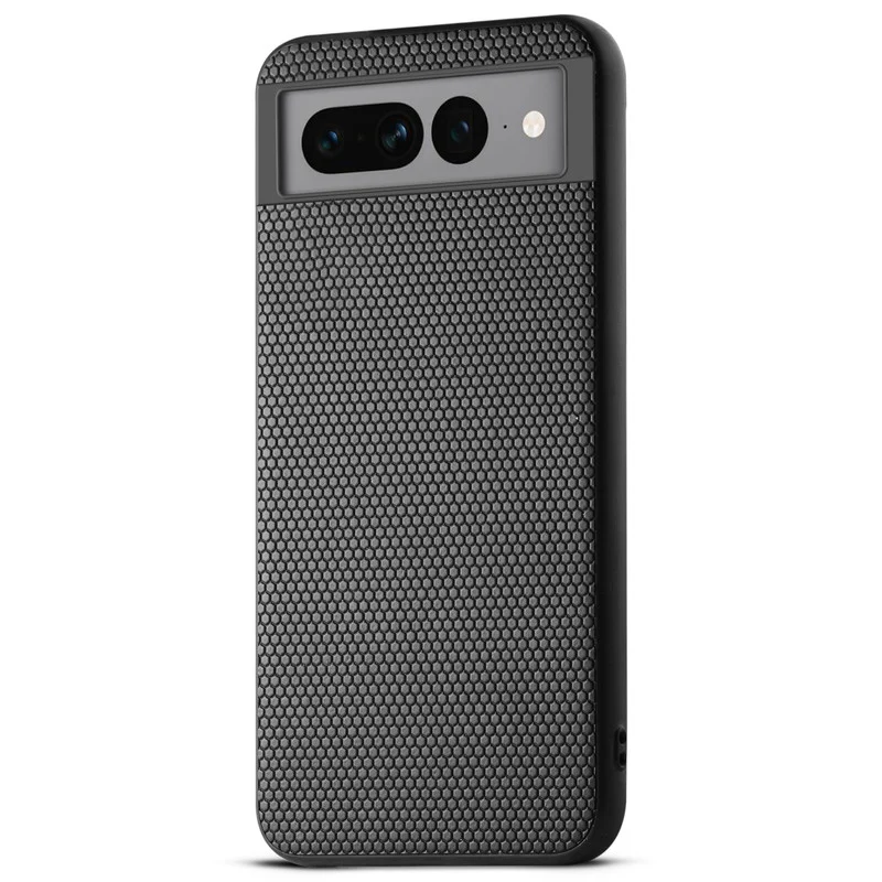 Premium Matte Finish Honeycomb Pattern Back Case For Google Pixel 7 Pro - Image 3