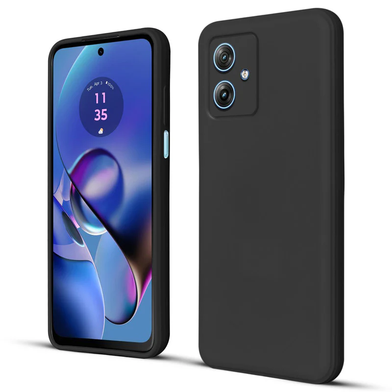 Premium Matte Soft Silicone Back Cover for Motorola G54 5G