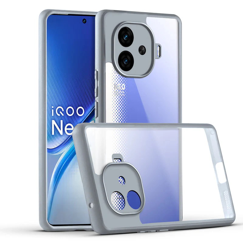 Colored Soft Frame Clear Back Case For iQOO Neo 10R 5G - Image 17