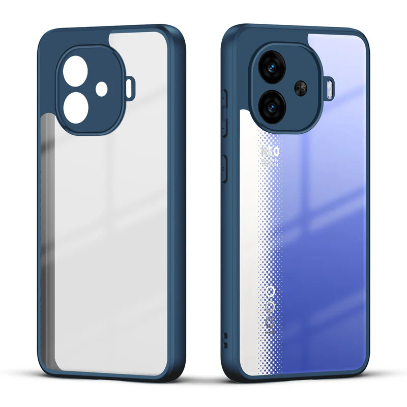 Colored Soft Frame Clear Back Case For iQOO Neo 10R 5G - Image 25