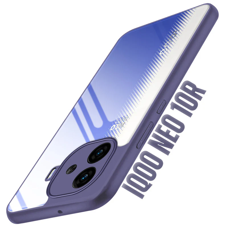 Colored Soft Frame Clear Back Case For iQOO Neo 10R 5G - Image 8
