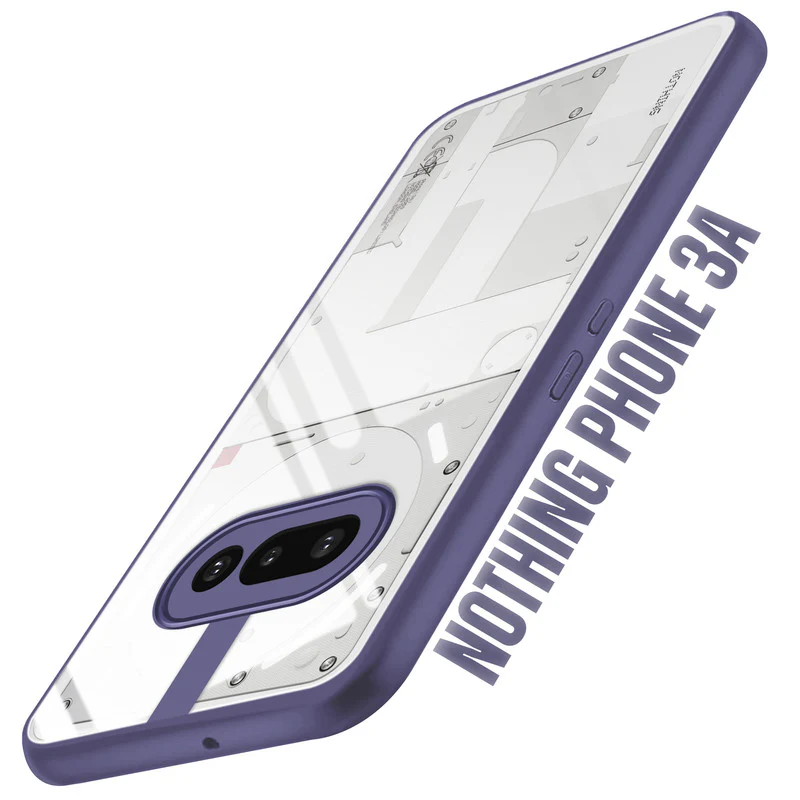 Colored Soft Frame Clear Back Case For Nothing Phone 3A 5G - Image 8