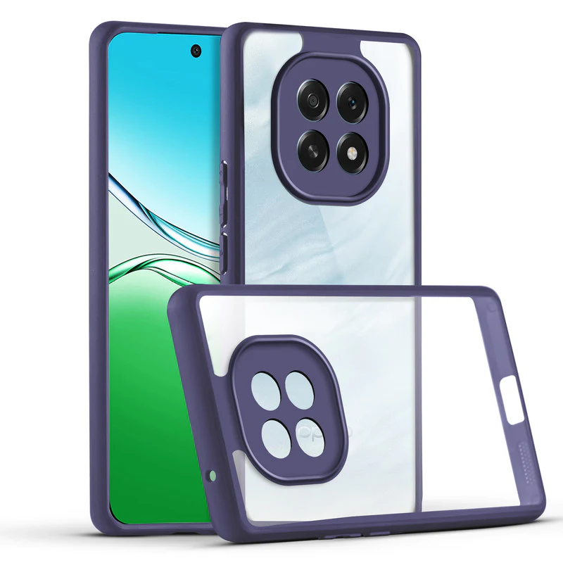 Colored Soft Frame Clear Back Case For Oppo F29 5G - Image 10