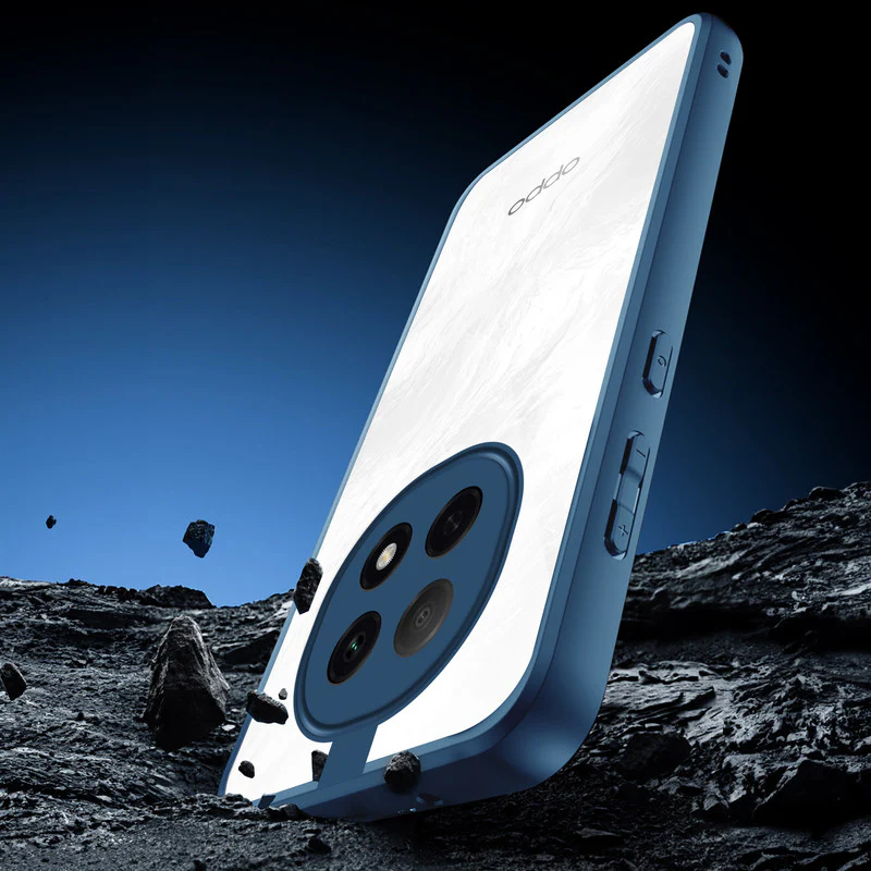 Colored Soft Frame Clear Back Case For Oppo F29 Pro 5G - Image 28