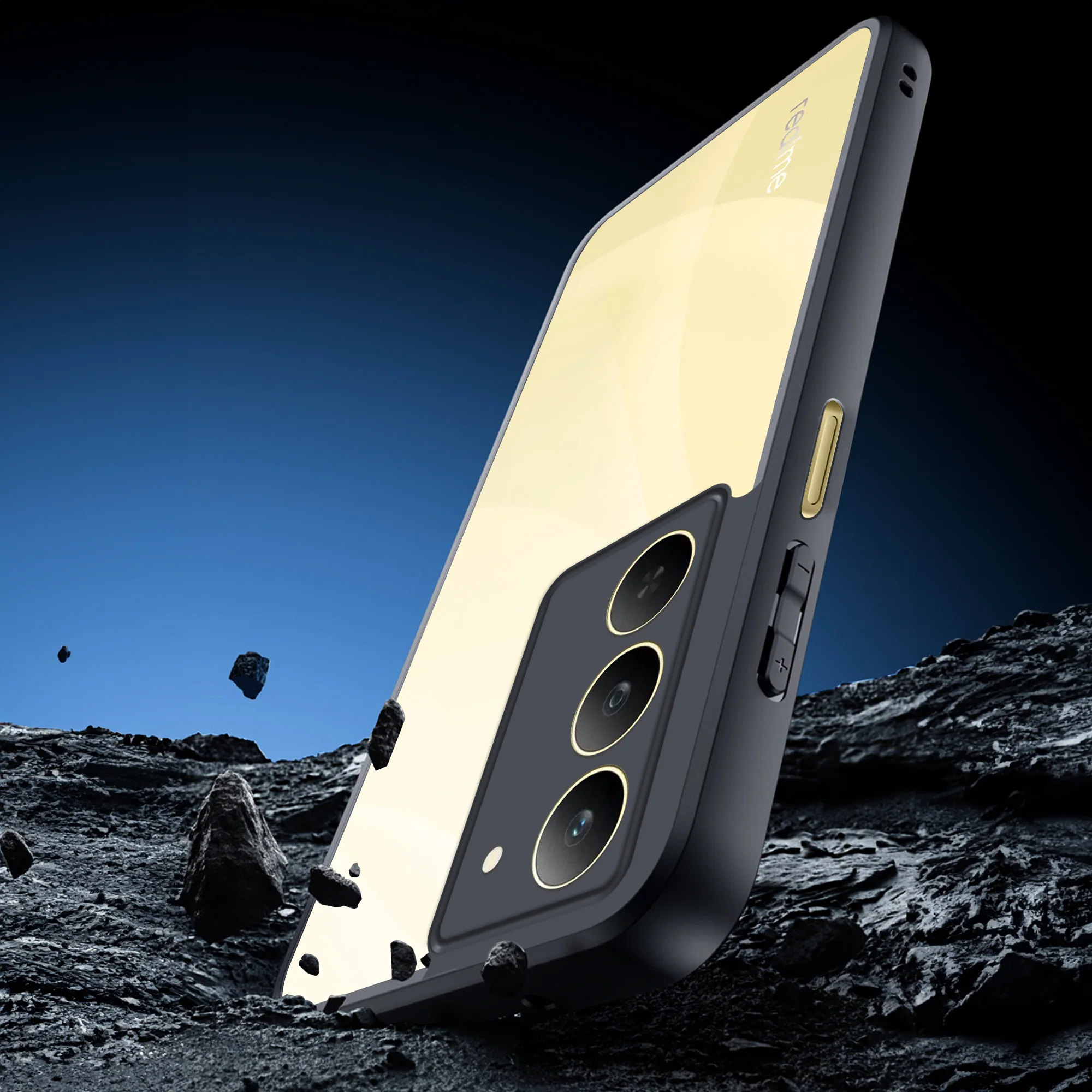 Colored Soft Frame Clear Back Case For Realme Narzo 80x 5G - Image 7