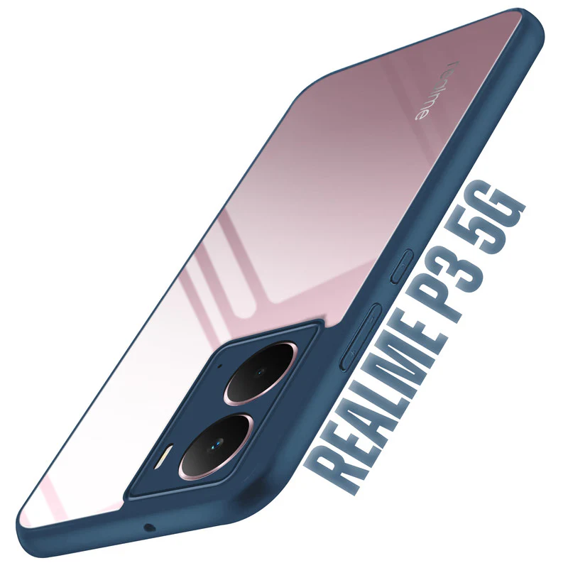 Colored Soft Frame Clear Back Case For Realme P3 5G - Image 22