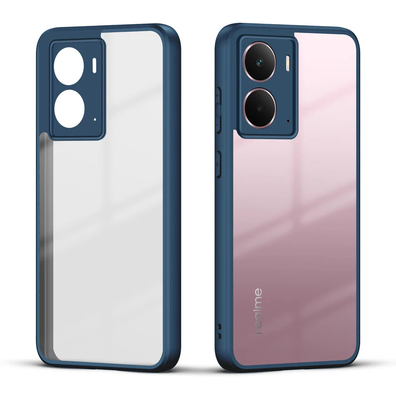 Colored Soft Frame Clear Back Case For Realme P3 5G - Image 25