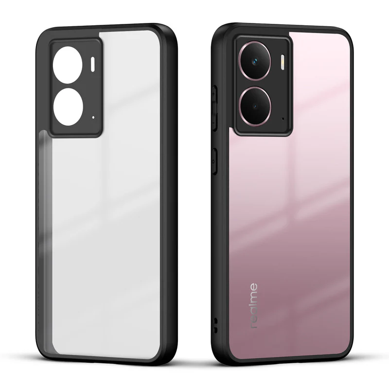 Colored Soft Frame Clear Back Case For Realme P3 5G - Image 4