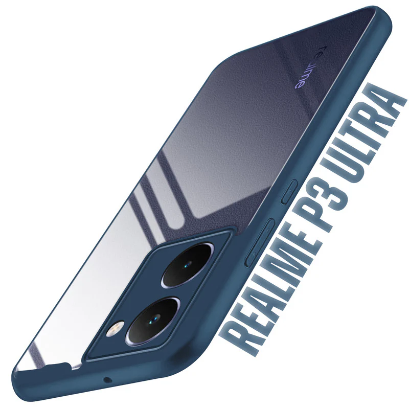 Colored Soft Frame Clear Back Case For Realme P3 Ultra 5G - Image 22