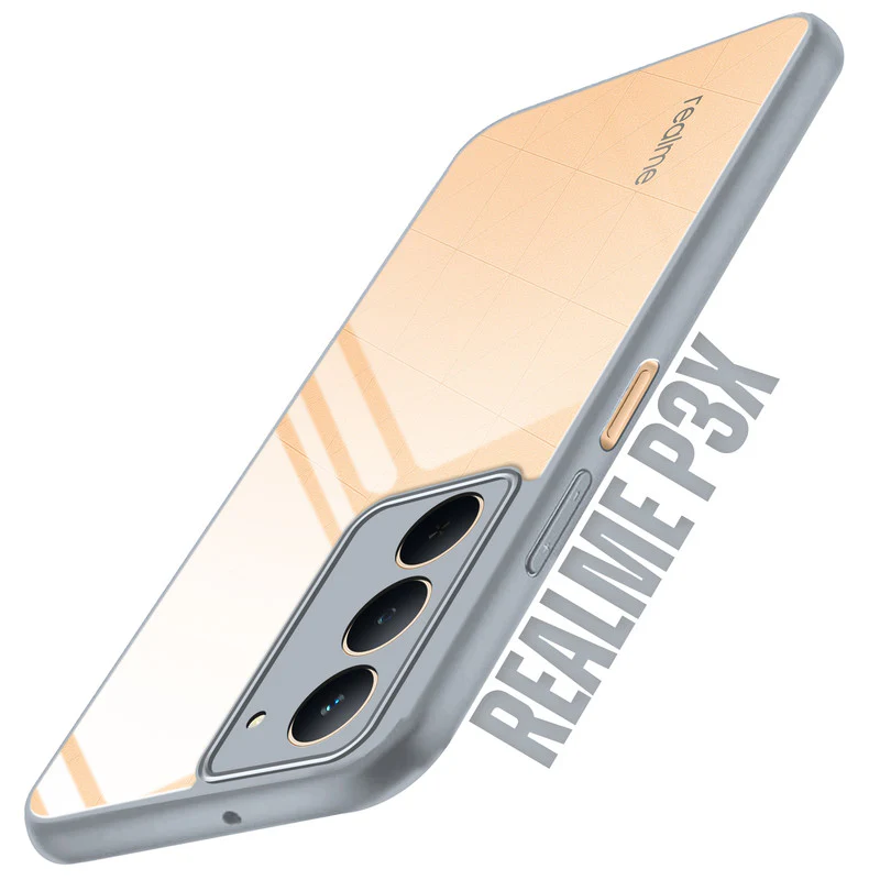 Colored Soft Frame Clear Back Case For Realme P3x 5G - Image 15