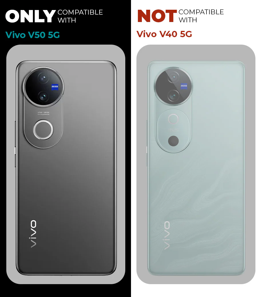 Colored Soft Frame Clear Back Case For Vivo V50 5G - Image 9