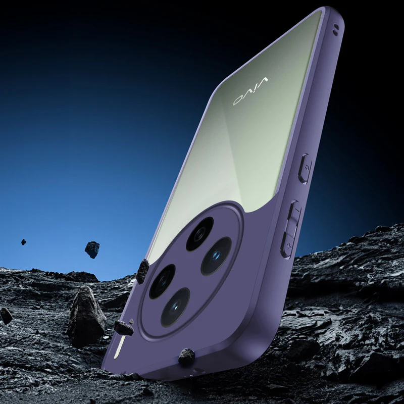 Colored Soft Frame Clear Back Case For Vivo X200 5G - Image 14