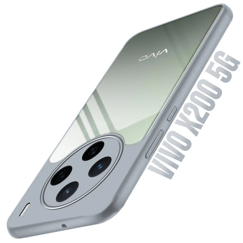 Colored Soft Frame Clear Back Case For Vivo X200 5G - Image 15