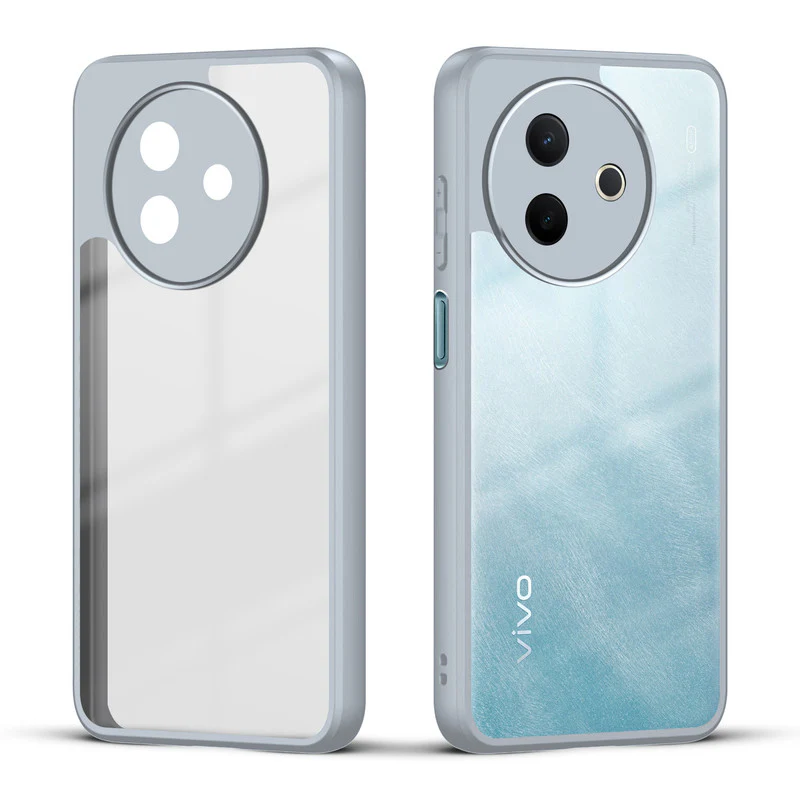 Colored Soft Frame Clear Back Case For Vivo Y39 5G - Image 18