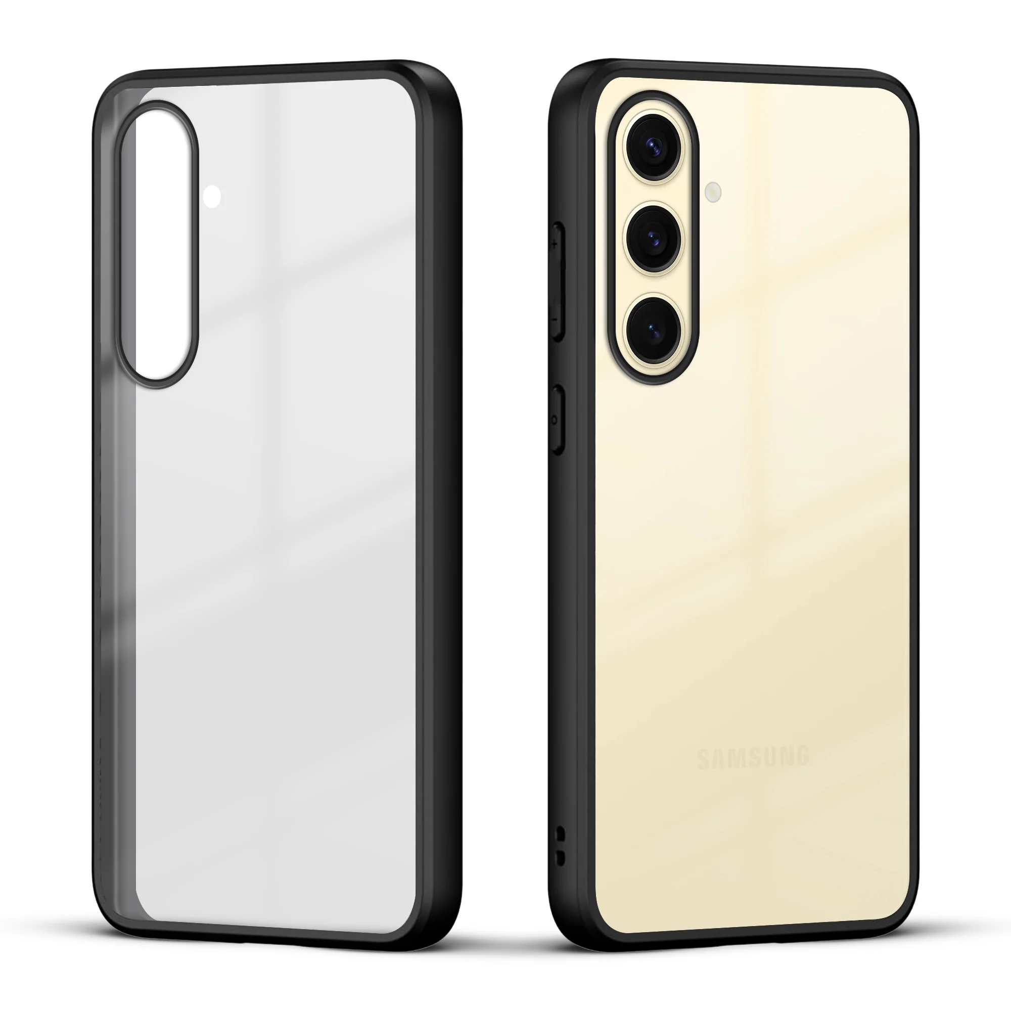Premium Silicon Edges & Transparent Elegance Shatterproof Defense Back Cover For Samsung S24 5G - Image 9