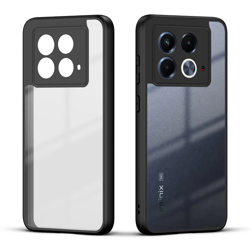 Soft Frame Clear Case For Infinix Note 40 5G - Image 4
