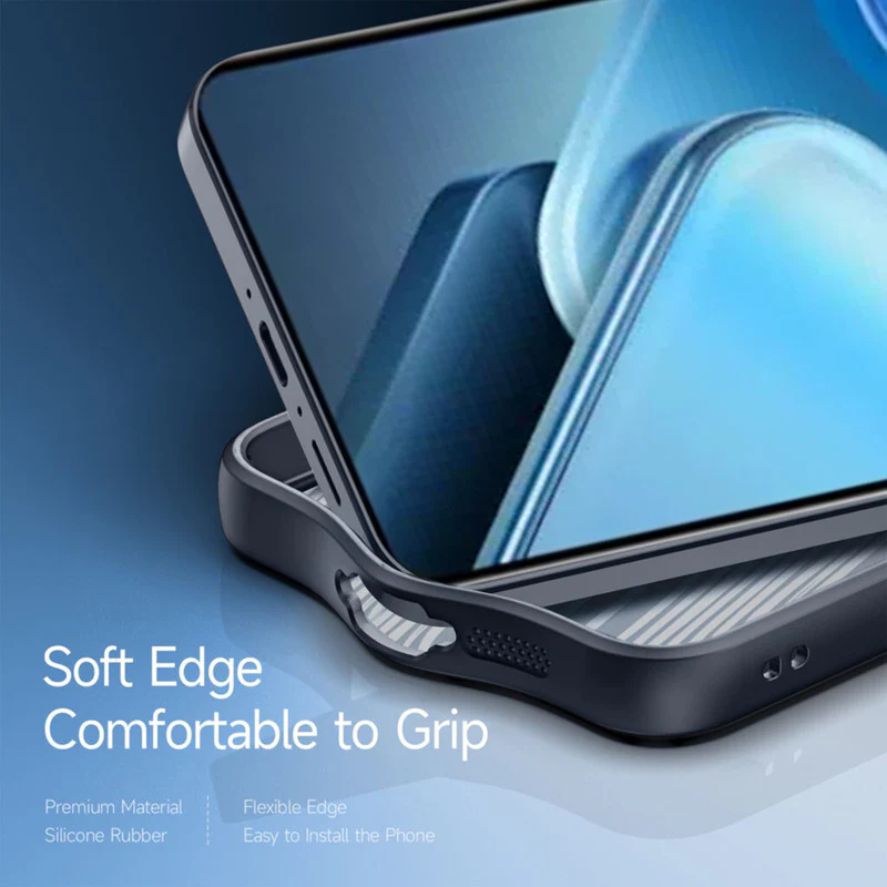 Soft Frame Clear Case For iQOO Z9 Turbo 5G - Image 5