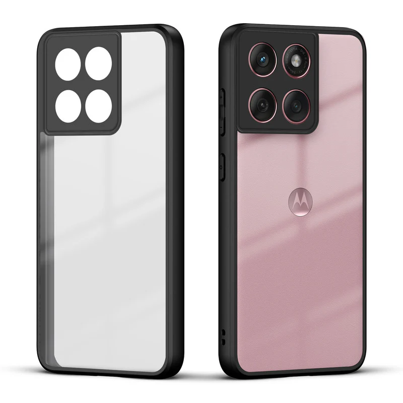 Soft Frame Clear Case For Motorola Edge 60 Fusion 5G - Image 4