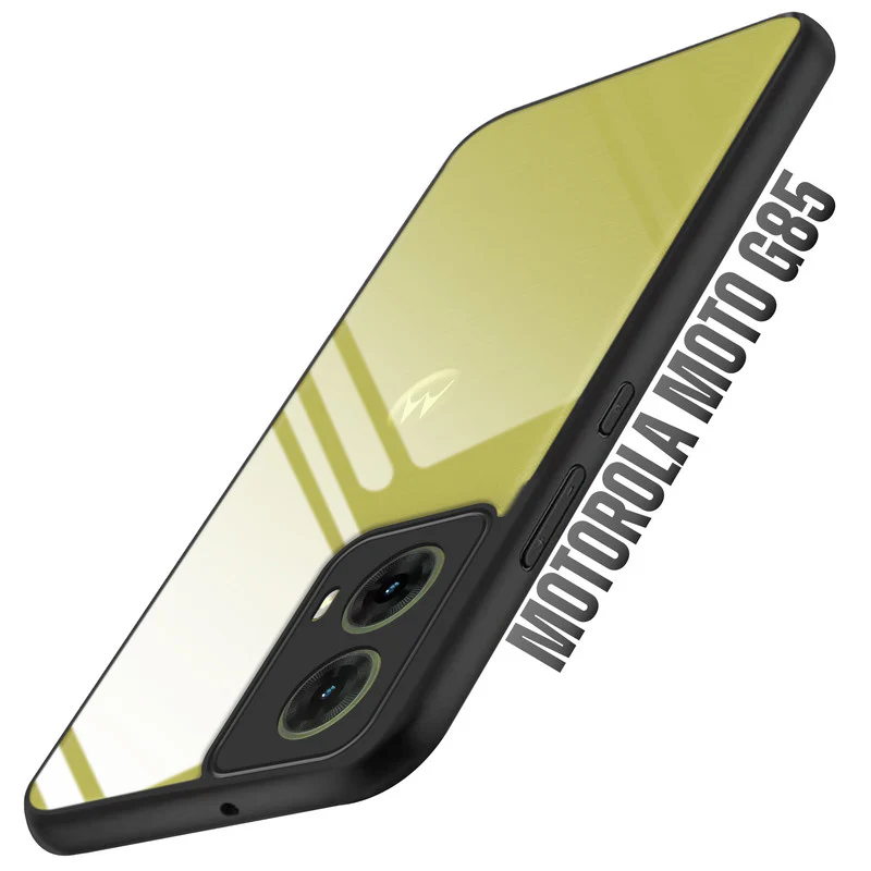 Soft Frame Clear Case For Motorola G85 5G