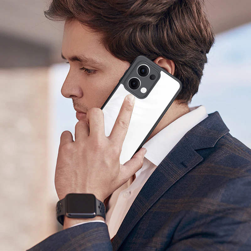 Soft Frame Clear Case For Oppo Reno 13 5G - Image 6