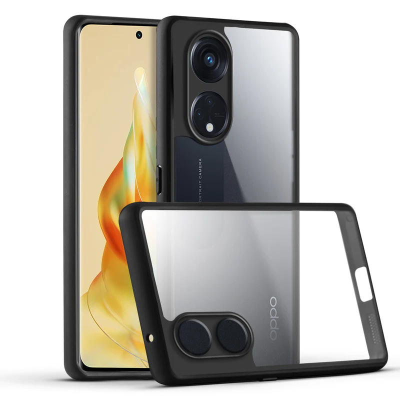 Soft Frame Clear Case For Oppo Reno 8T - Image 3