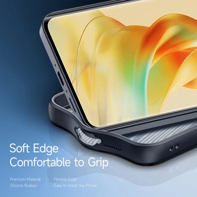 Soft Frame Clear Case For Oppo Reno 8T - Image 5