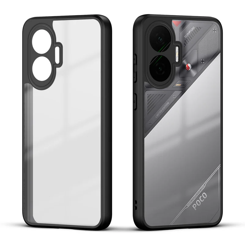 Soft Frame Clear Case For Poco F7 5G - Image 4