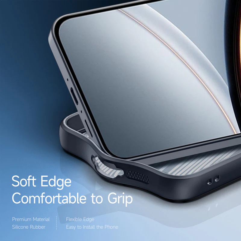 Soft Frame Clear Case For Poco F7 5G - Image 5