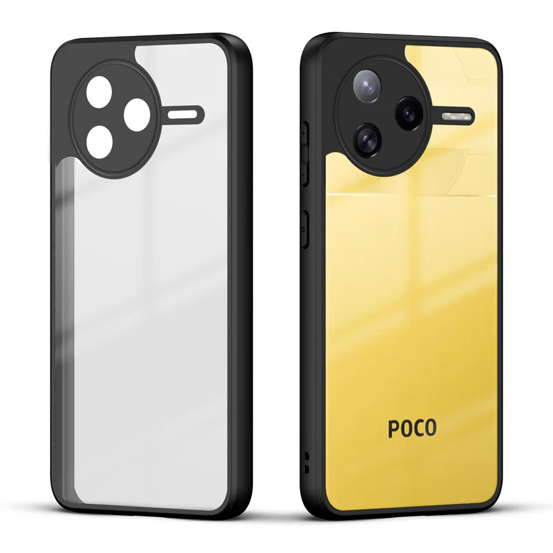 Soft Frame Clear Case For Poco F7 Ultra 5G - Image 4