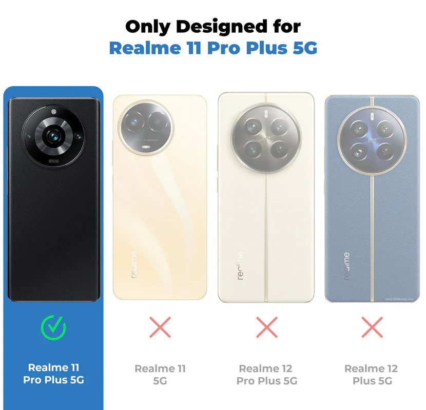 Soft Frame Clear Case For Realme 11 Pro Plus 5G - Image 2
