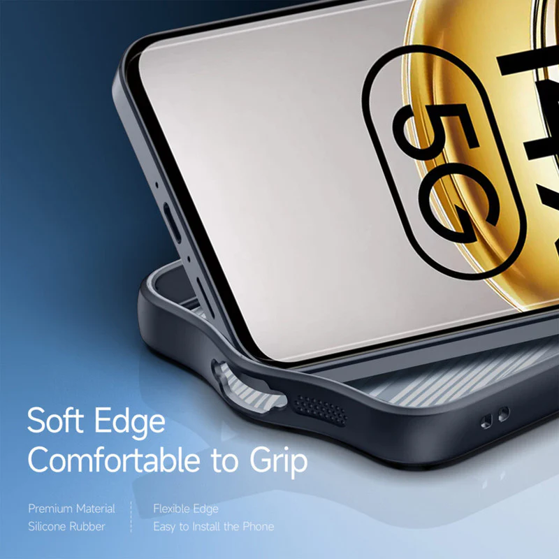 Soft Frame Clear Case For Realme 14x 5G - Image 5